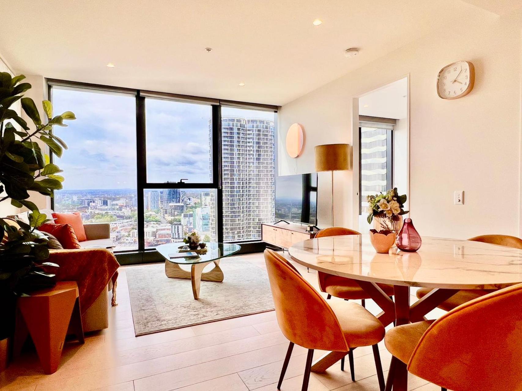 Highrise View 1King1Queen 2Baths Melbourne Exterior photo