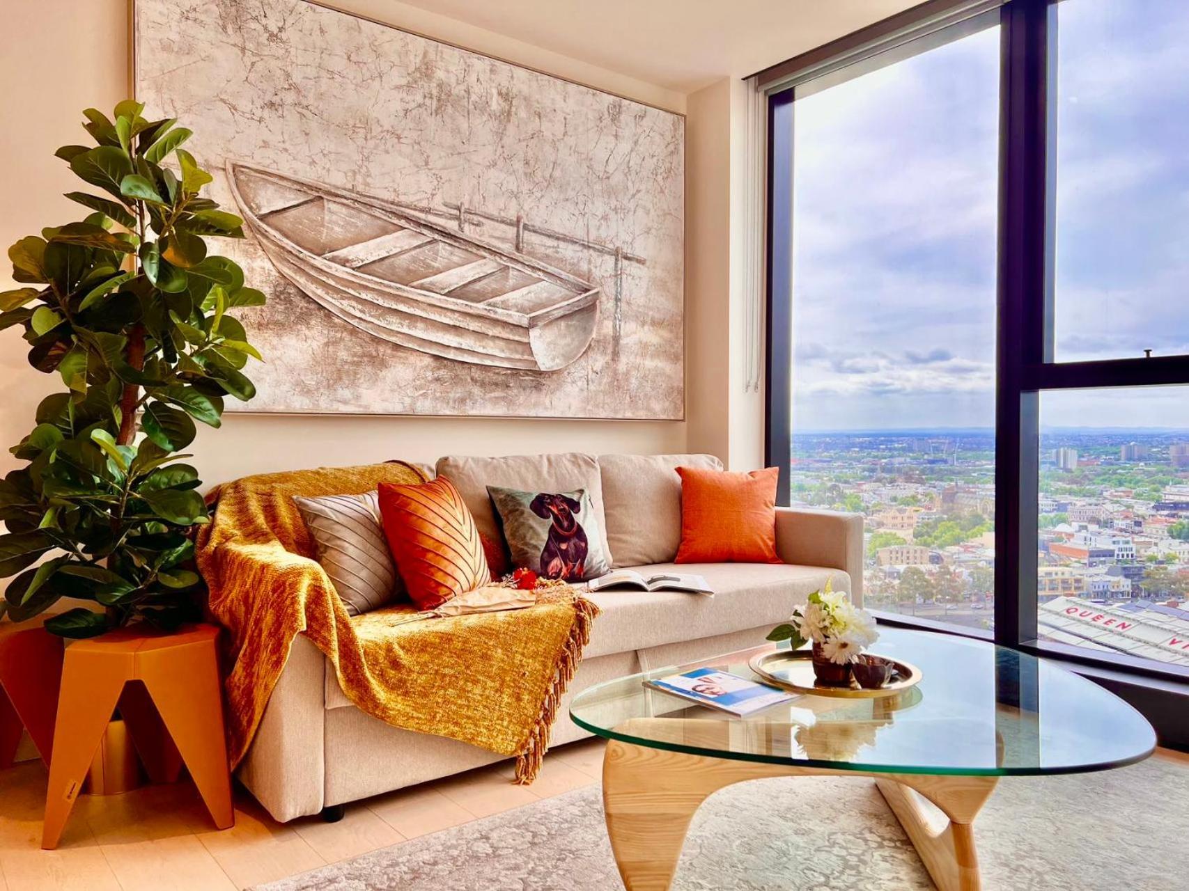 Highrise View 1King1Queen 2Baths Melbourne Exterior photo